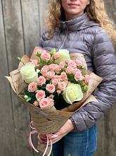 Букет цветов из:  Розы #REPLACE_PRED# Таре