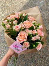 Букет цветов из:  Розы #REPLACE_PRED# Таре